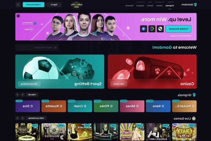 Gamdom Casino : Découvrez nos Bonus Exceptionnels