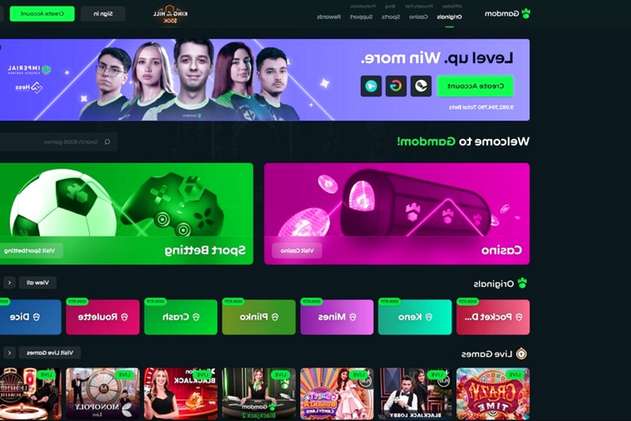 Gamdom Casino : Profitez de notre Bonus sans Dépôt